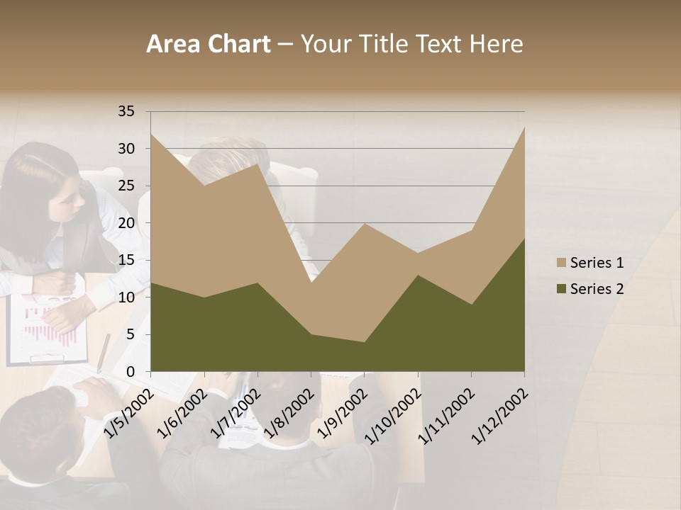 Angle Businessteam Businesspeople PowerPoint Template