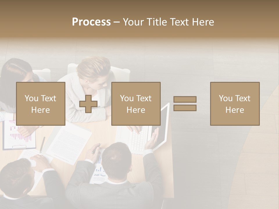 Angle Businessteam Businesspeople PowerPoint Template