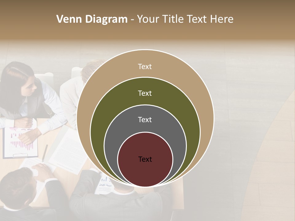 Angle Businessteam Businesspeople PowerPoint Template