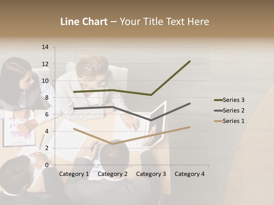 Angle Businessteam Businesspeople PowerPoint Template