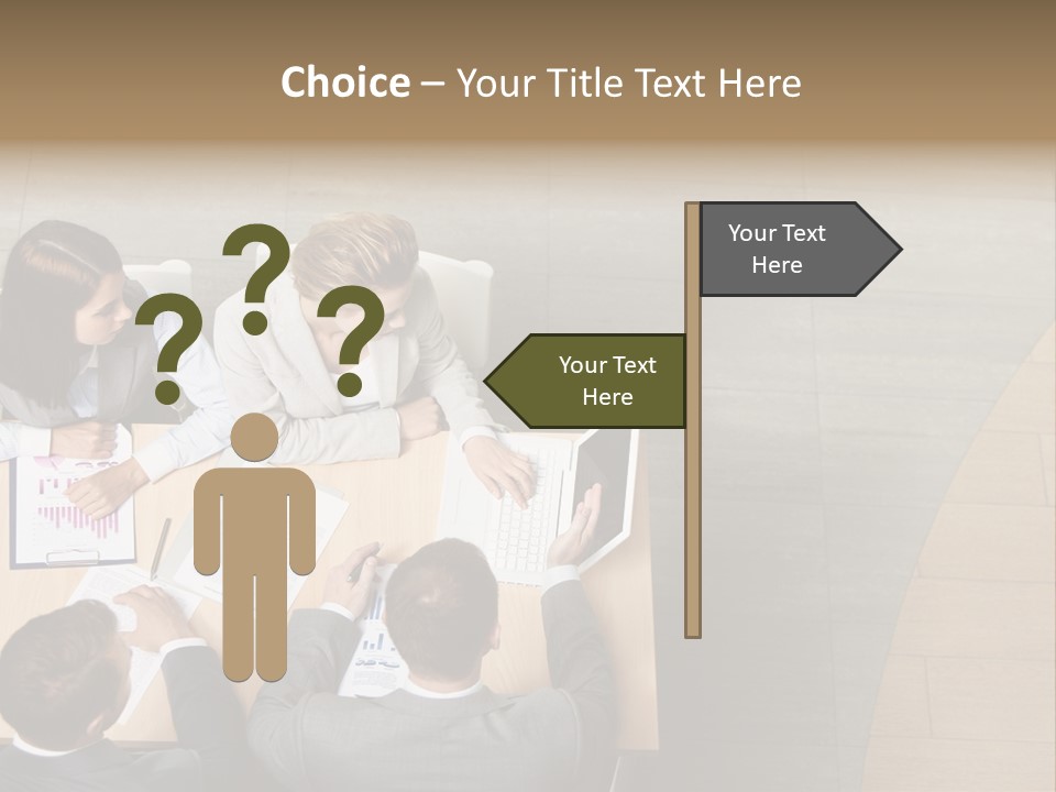 Angle Businessteam Businesspeople PowerPoint Template