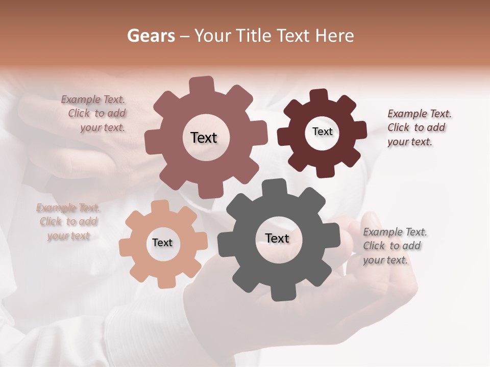 Male Lung Indigestion PowerPoint Template