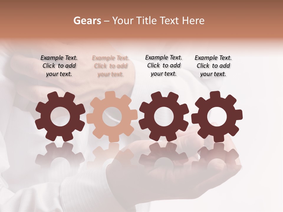 Male Lung Indigestion PowerPoint Template