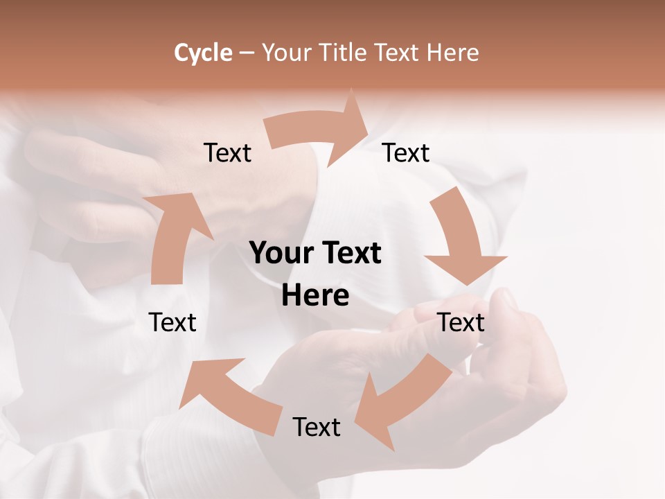 Male Lung Indigestion PowerPoint Template