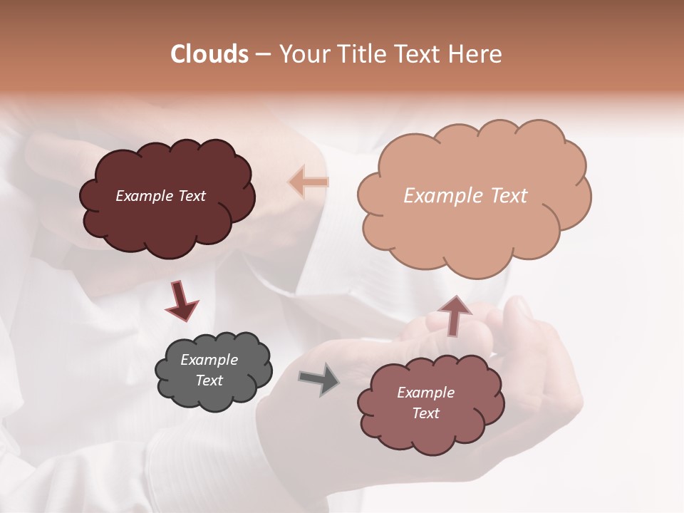 Male Lung Indigestion PowerPoint Template