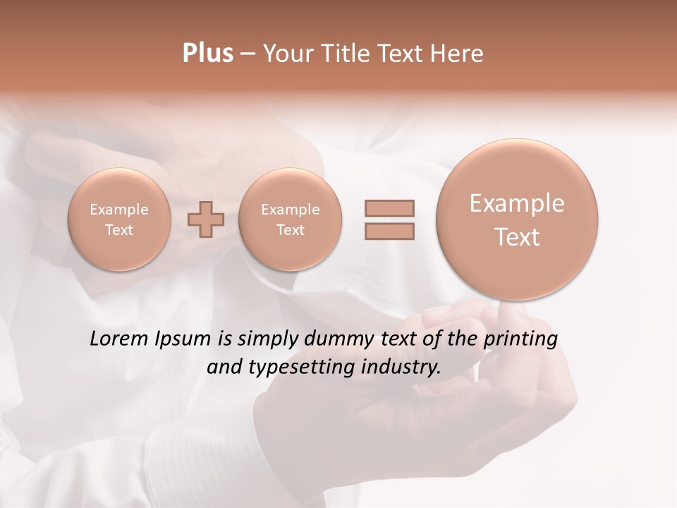 Male Lung Indigestion PowerPoint Template