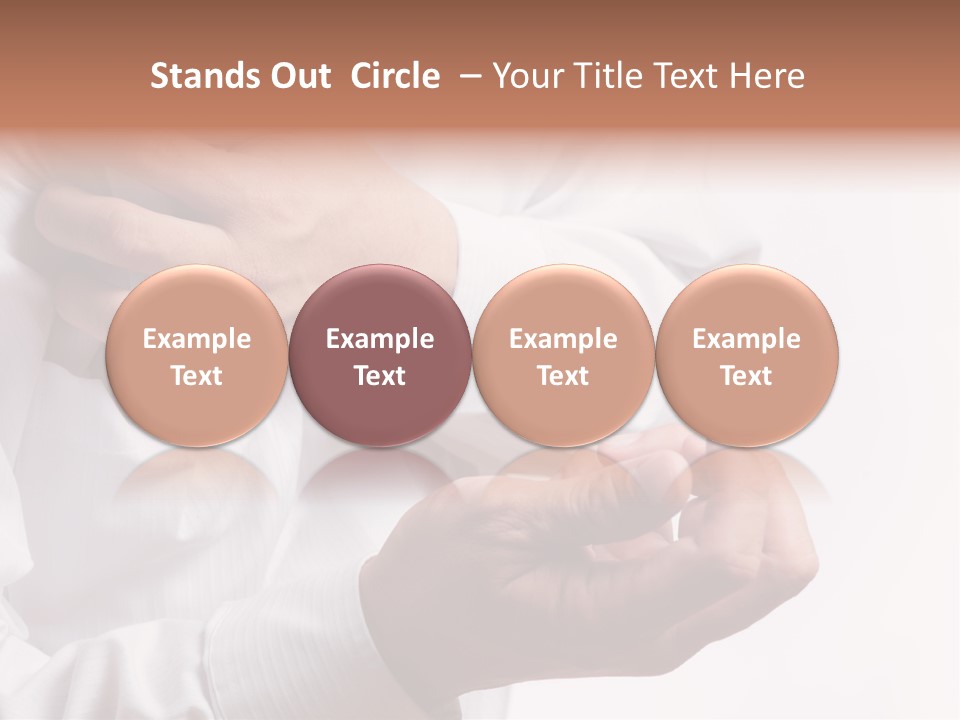 Male Lung Indigestion PowerPoint Template