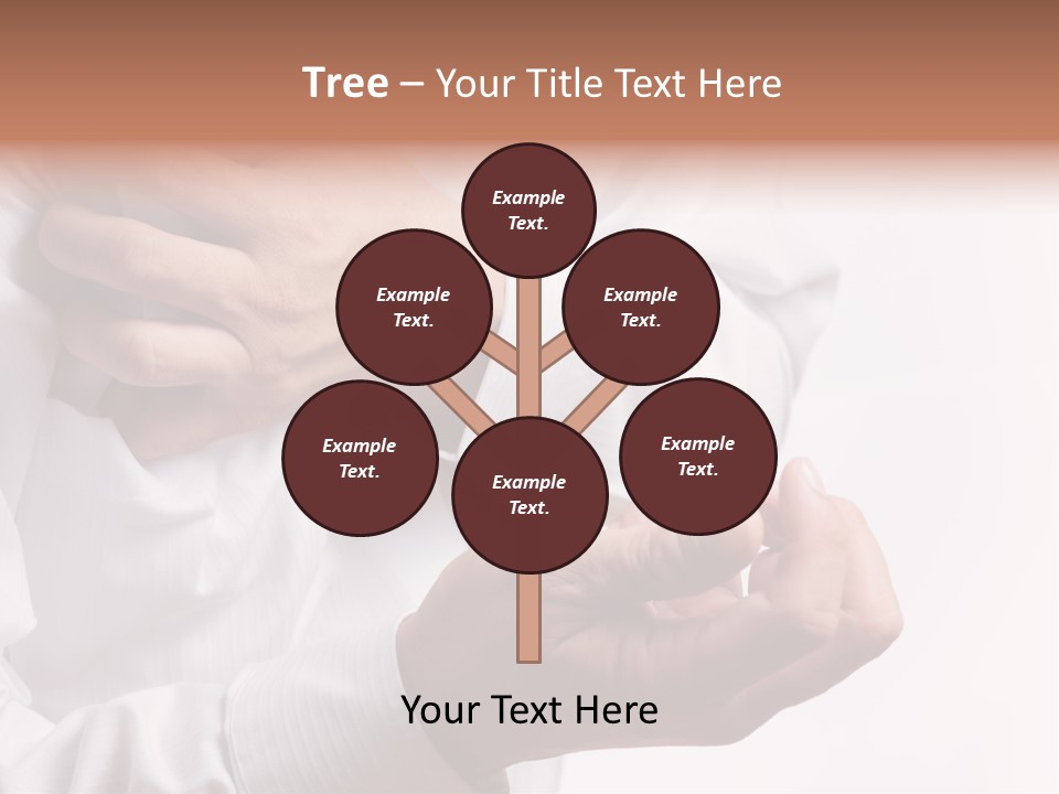 Male Lung Indigestion PowerPoint Template