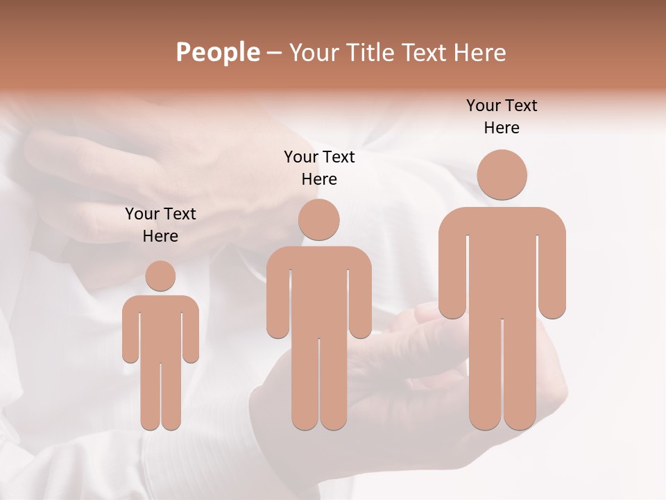 Male Lung Indigestion PowerPoint Template