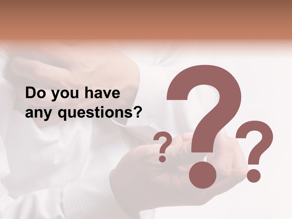 Male Lung Indigestion PowerPoint Template