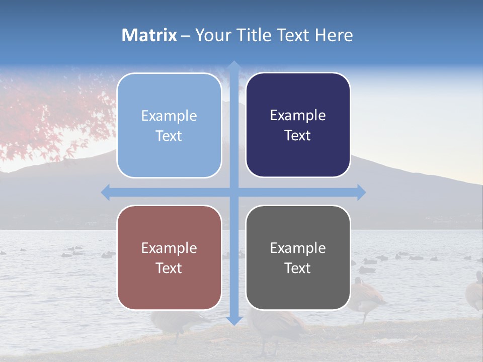 White Water Nature PowerPoint Template