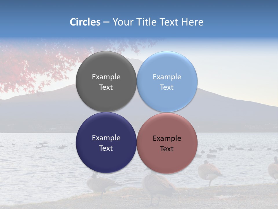 White Water Nature PowerPoint Template