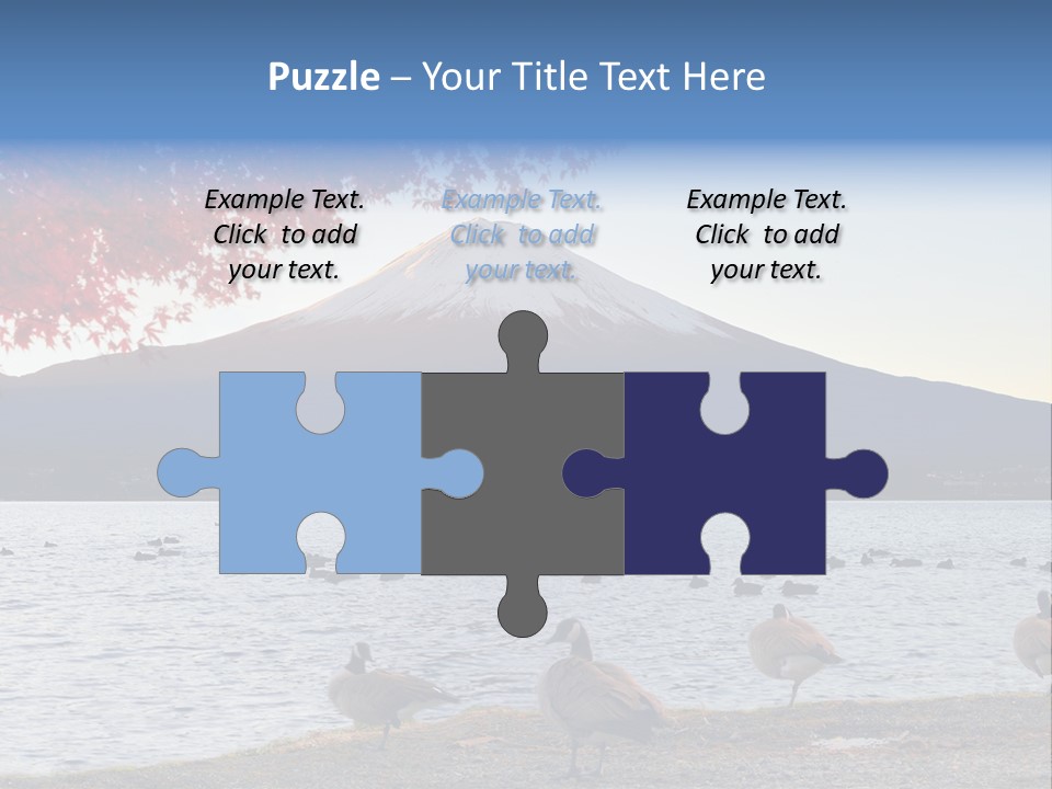 White Water Nature PowerPoint Template