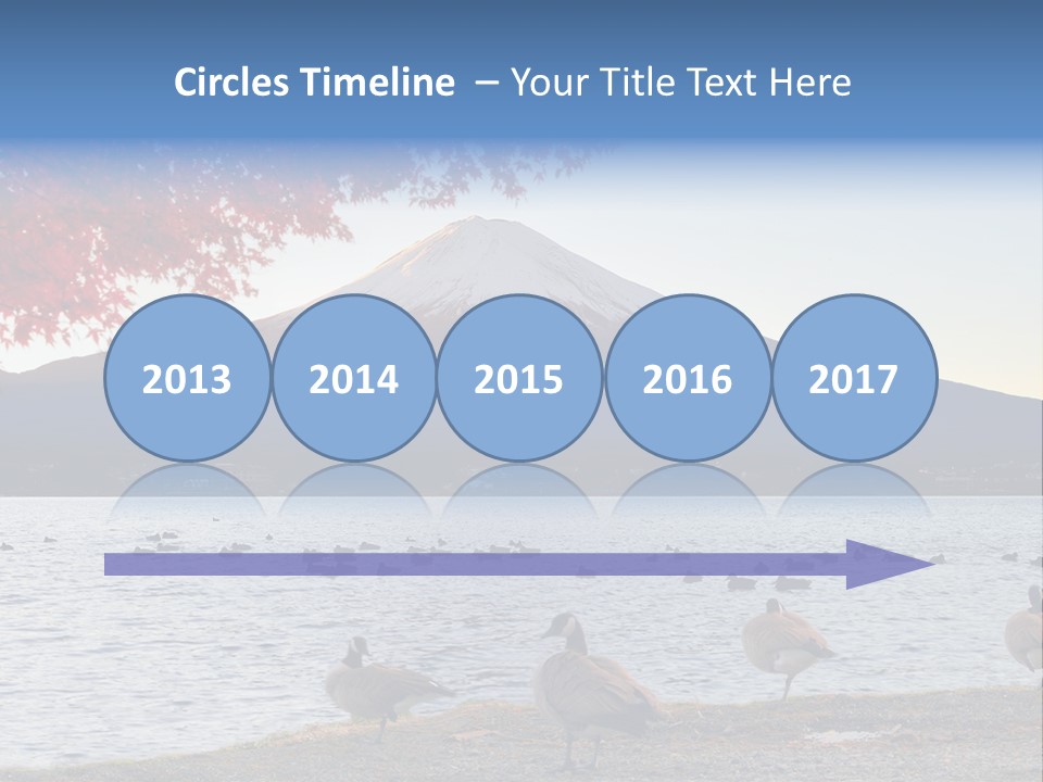 White Water Nature PowerPoint Template