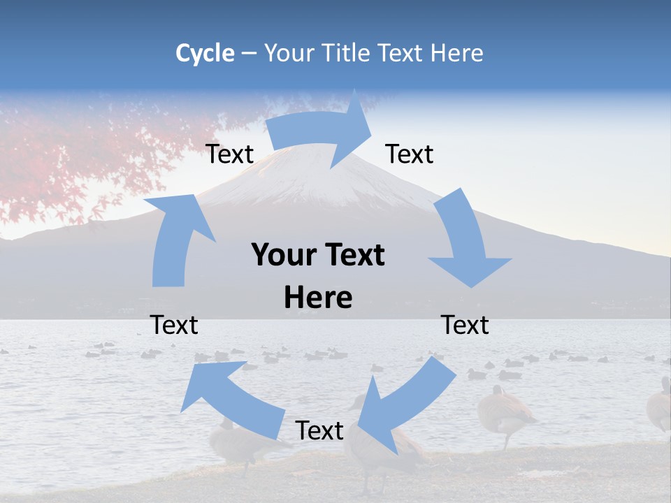 White Water Nature PowerPoint Template