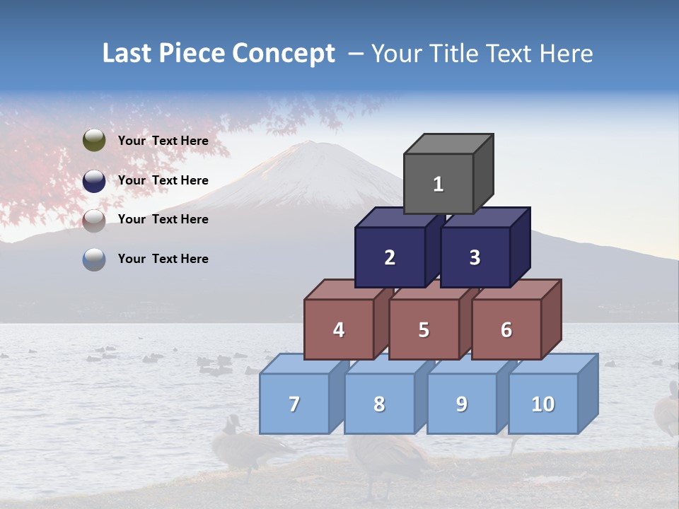 White Water Nature PowerPoint Template