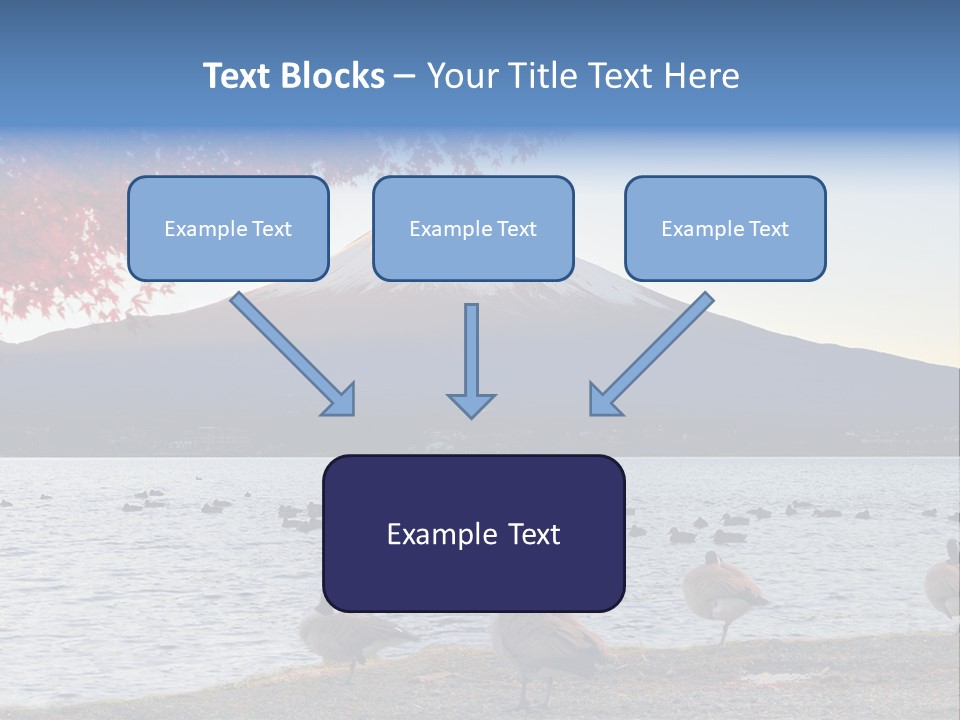 White Water Nature PowerPoint Template
