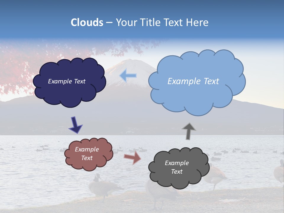White Water Nature PowerPoint Template