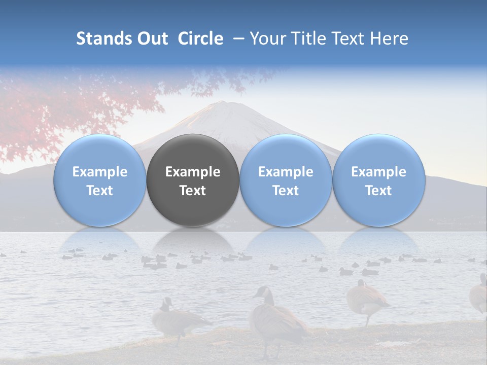 White Water Nature PowerPoint Template