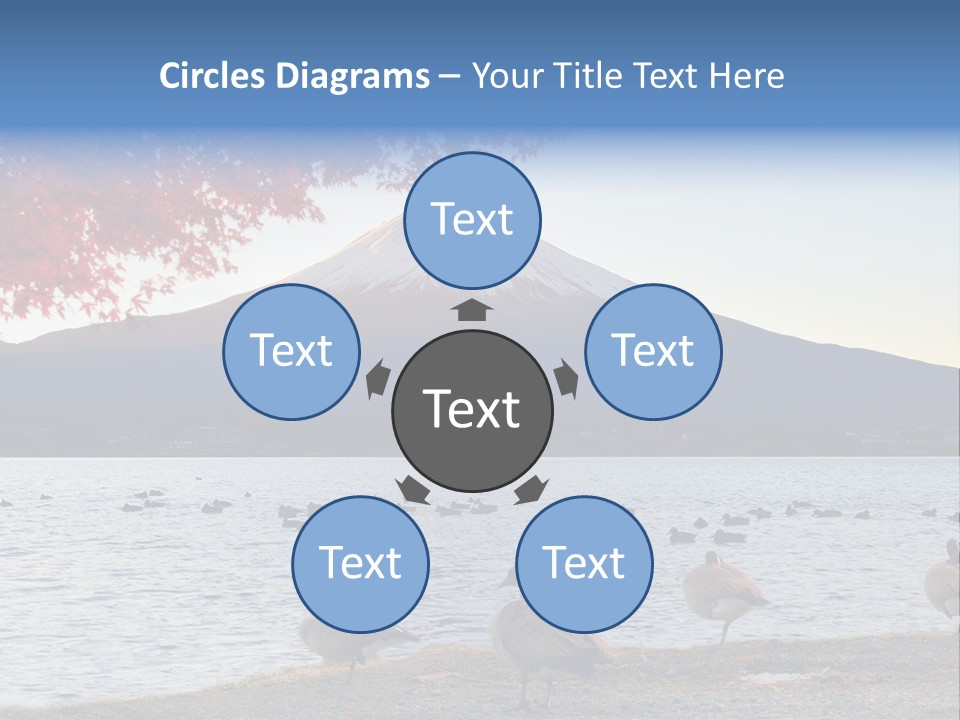 White Water Nature PowerPoint Template