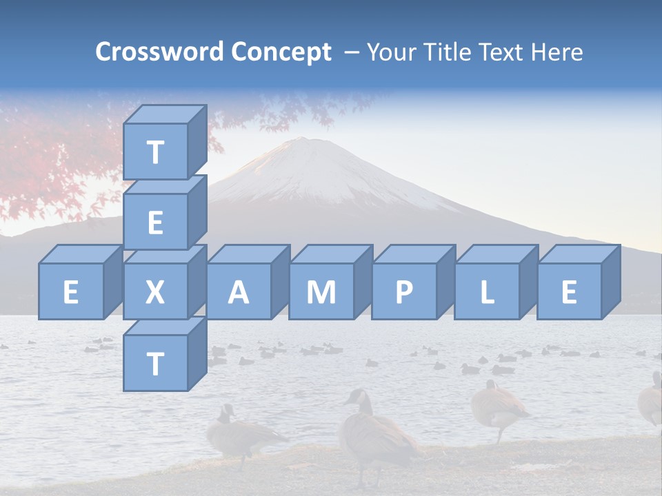 White Water Nature PowerPoint Template