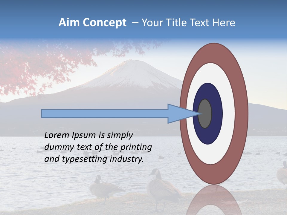 White Water Nature PowerPoint Template