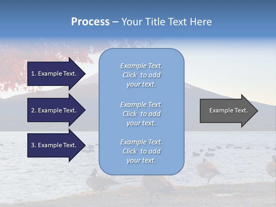 White Water Nature PowerPoint Template