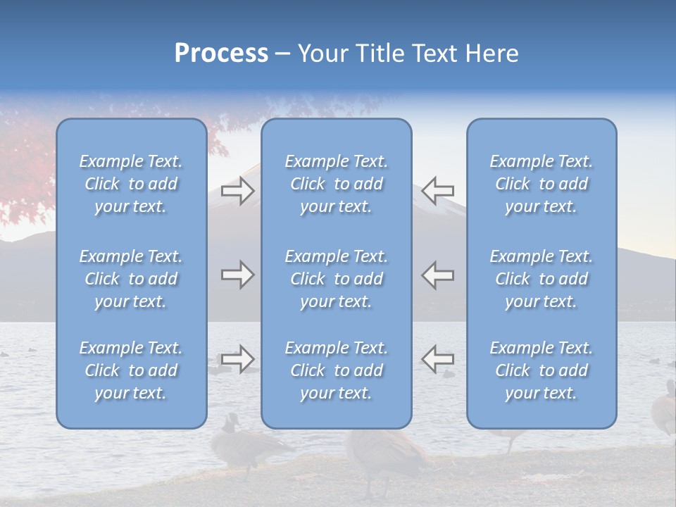 White Water Nature PowerPoint Template