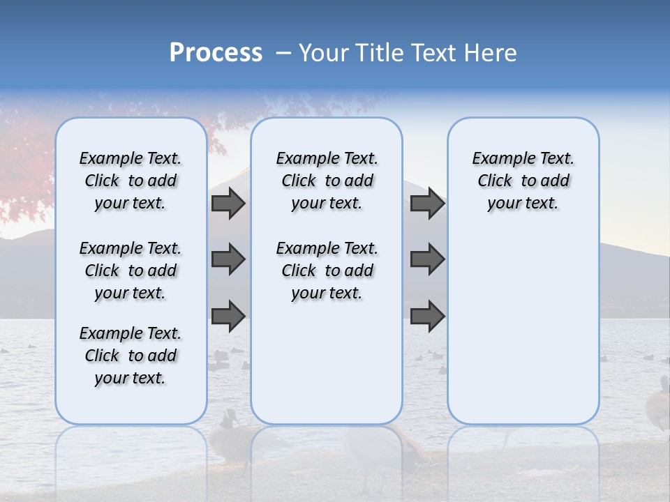 White Water Nature PowerPoint Template