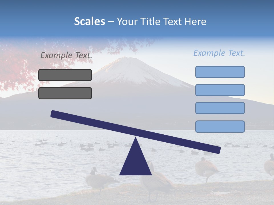 White Water Nature PowerPoint Template