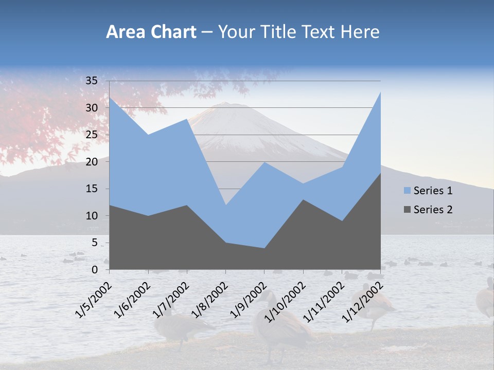 White Water Nature PowerPoint Template