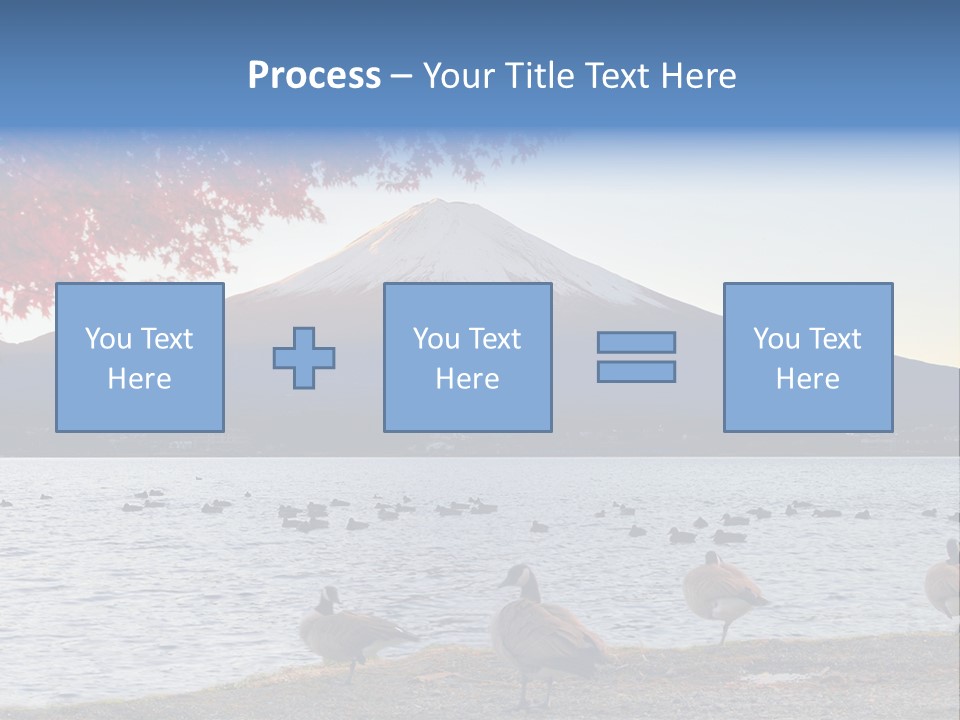White Water Nature PowerPoint Template
