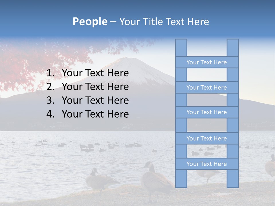 White Water Nature PowerPoint Template