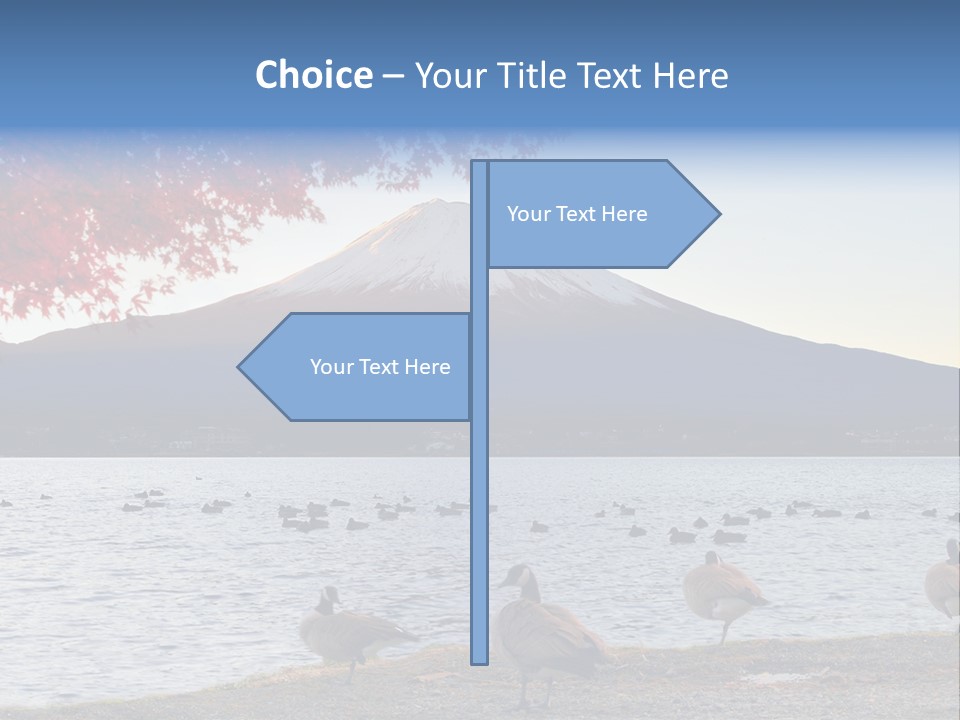 White Water Nature PowerPoint Template