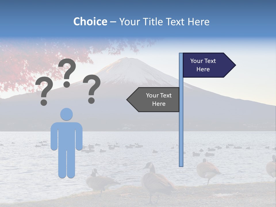 White Water Nature PowerPoint Template