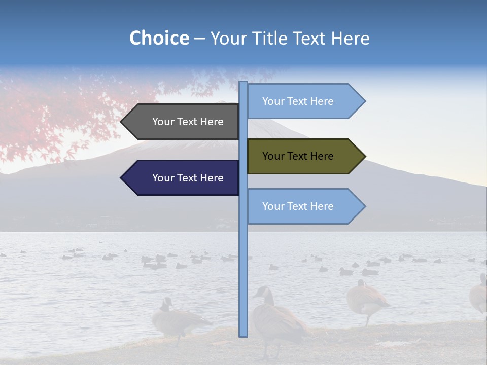 White Water Nature PowerPoint Template