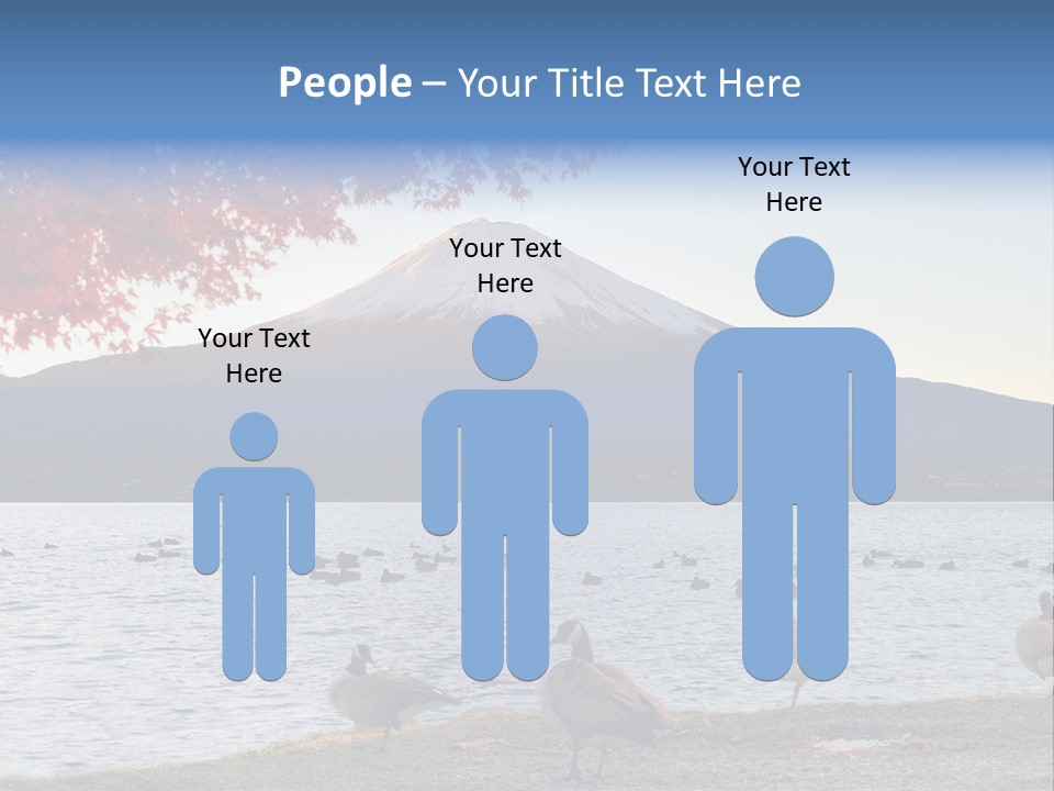 White Water Nature PowerPoint Template