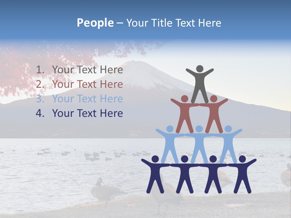 White Water Nature PowerPoint Template