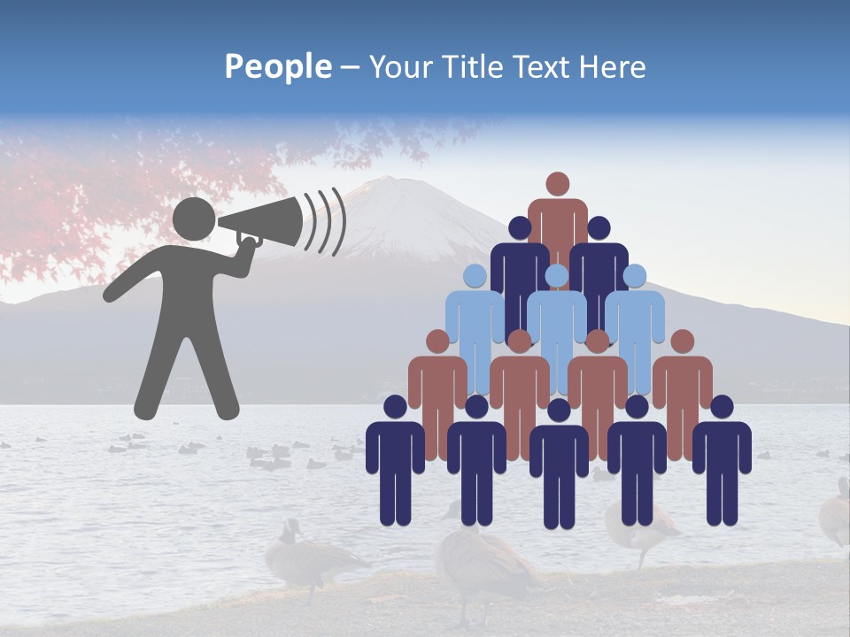 White Water Nature PowerPoint Template