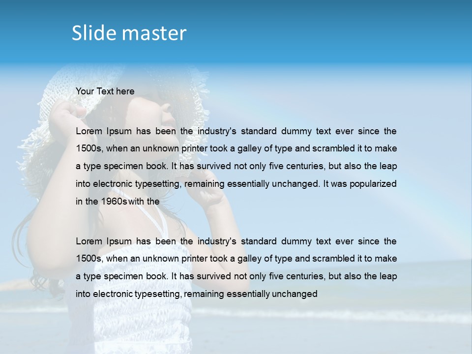 Upset Lady Crumple PowerPoint Template