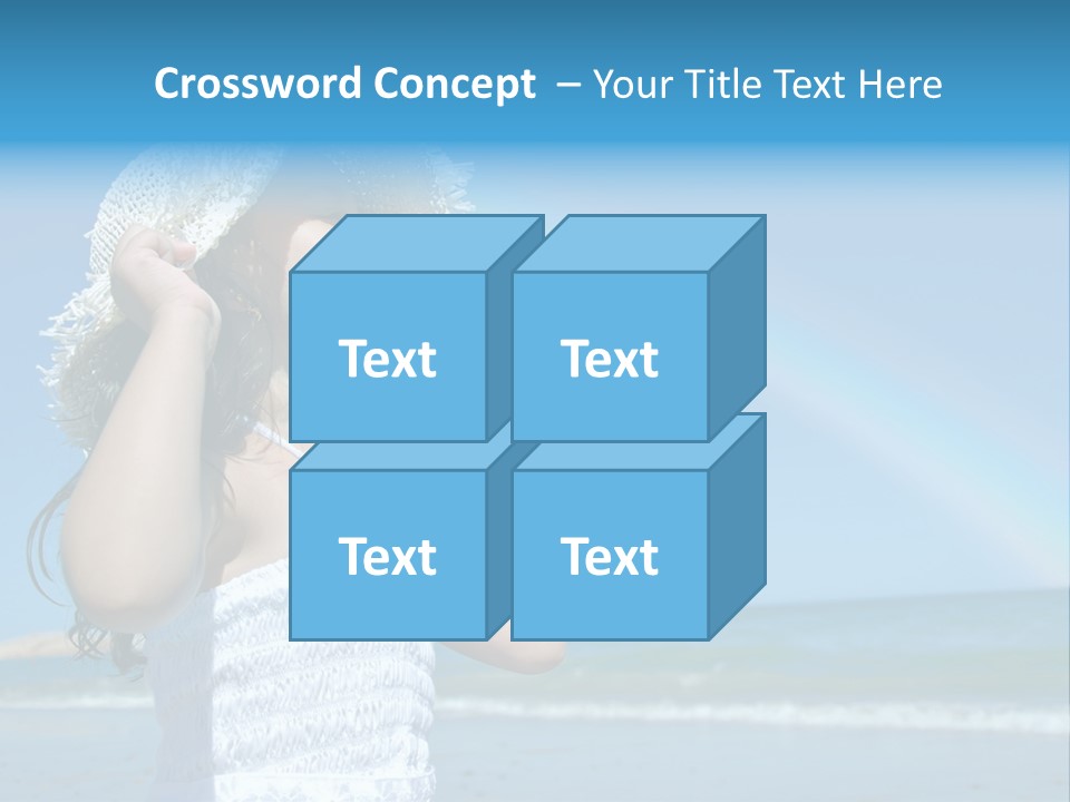 Upset Lady Crumple PowerPoint Template