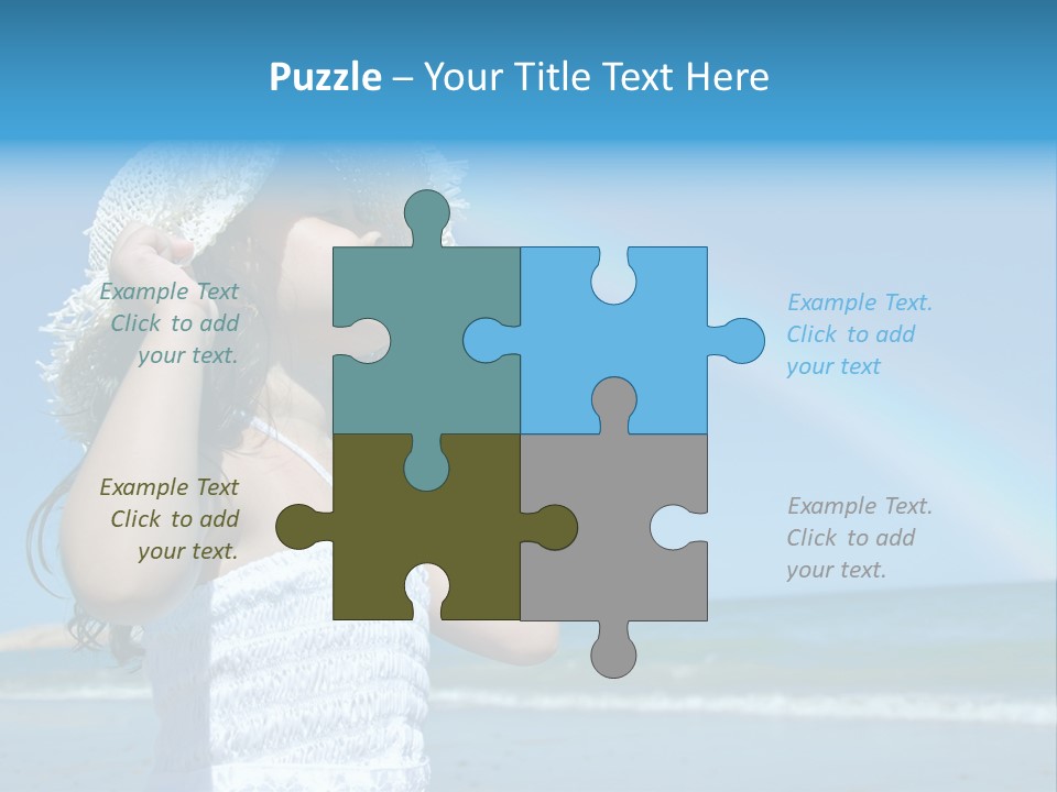 Upset Lady Crumple PowerPoint Template