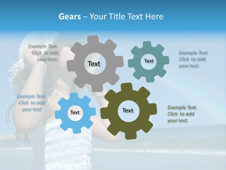 Upset Lady Crumple PowerPoint Template