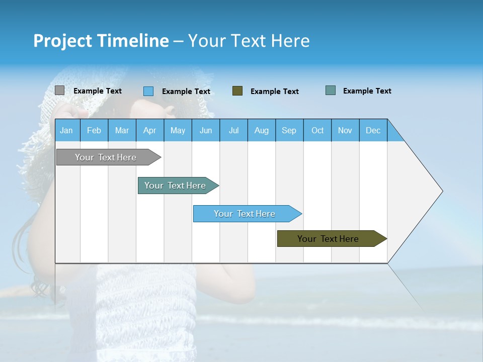 Upset Lady Crumple PowerPoint Template