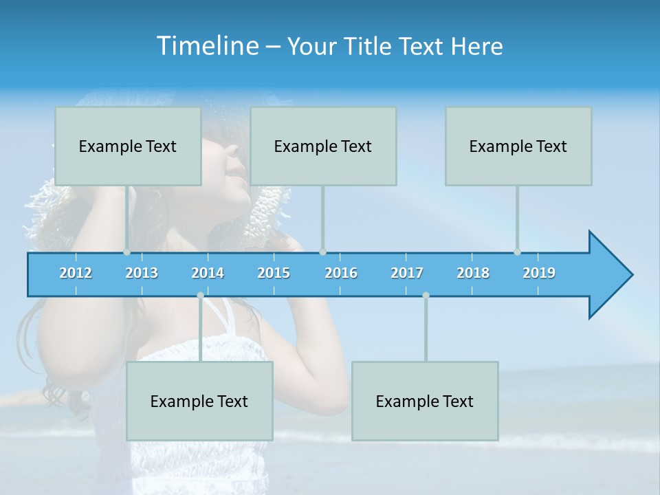 Upset Lady Crumple PowerPoint Template