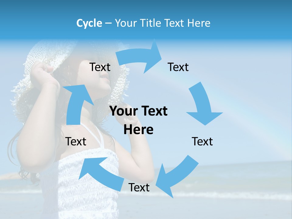 Upset Lady Crumple PowerPoint Template