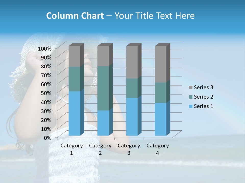 Upset Lady Crumple PowerPoint Template