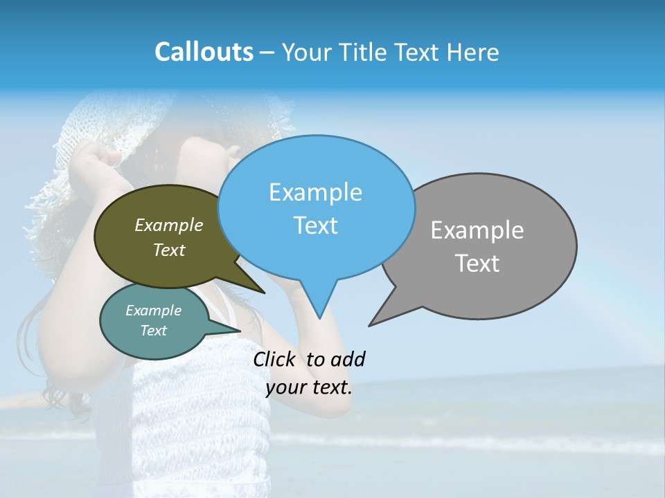 Upset Lady Crumple PowerPoint Template