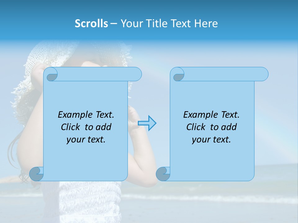 Upset Lady Crumple PowerPoint Template