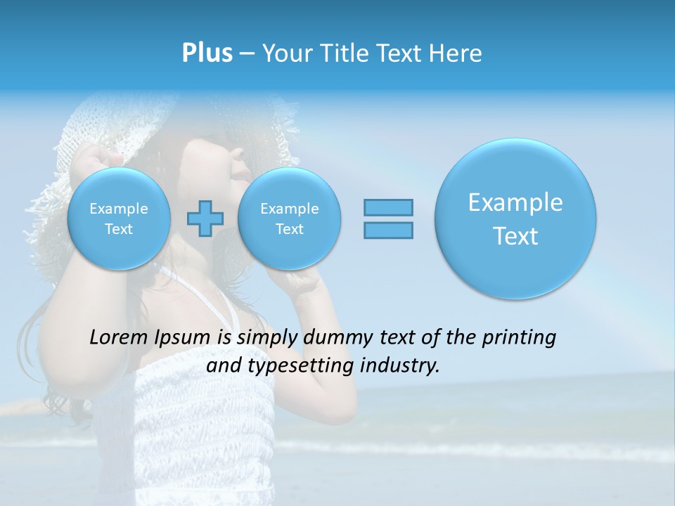 Upset Lady Crumple PowerPoint Template
